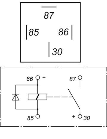 RA400112DN Relay Wiring